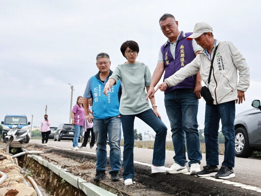 縣長許淑華會勘名間鄉基層建設改善工程