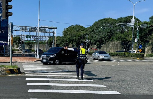 端午連假高鐵站區湧車潮 烏日警啟動交通疏導措施籲民眾配合分流行駛