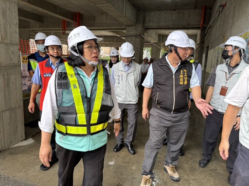 瞭解社宅興建進度 王美惠邀內政部實地考察