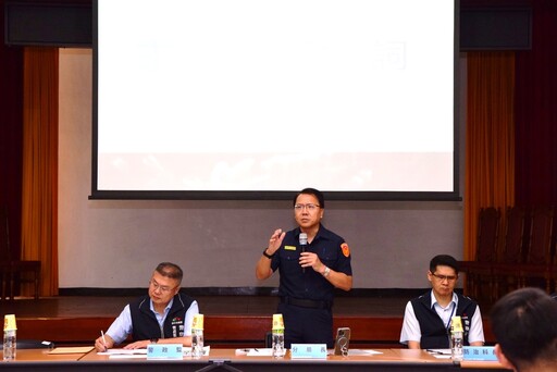 「治安靠累積，交通靠努力」 中市警一分局社區治安會議熱烈登場