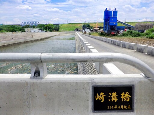 改善通洪瓶頸 中市軟埤仔溪整治完成