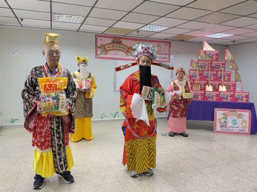 神佛降臨創世挺公益 「中元植福箱」拜拜保平安