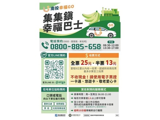 許淑華宣示幸福巴士第五站 目標明年底普及全縣