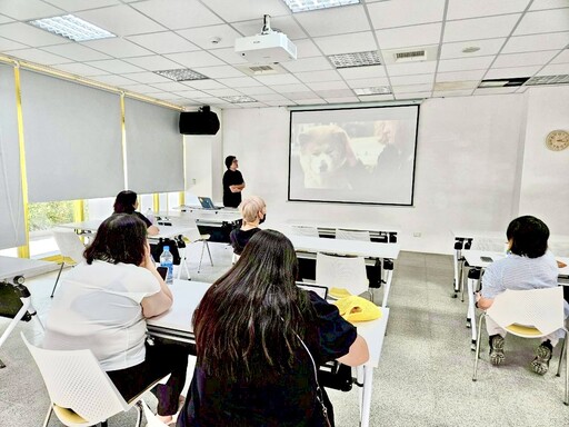 台中動保處辦「幸福毛孩生活課程」 導演賴楷璿分享電影中的動物角色