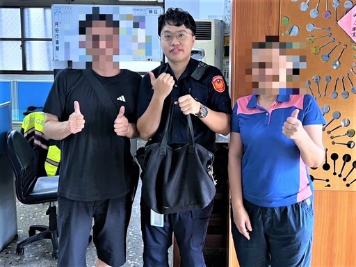 店家拾獲萬元現金 南門警積極助尋回失主