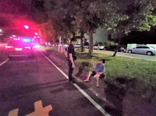 家人爭執負氣離家 竹園警即時伸援助返家