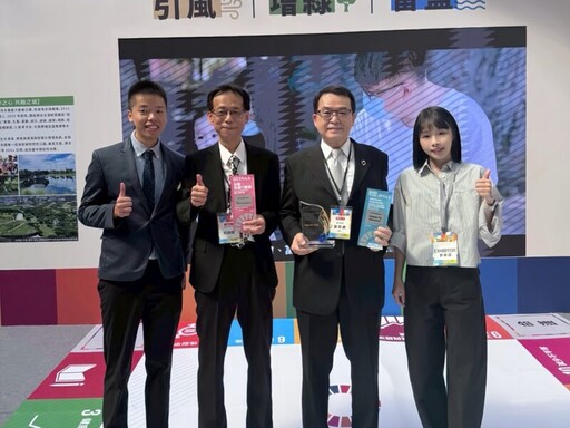 軟埤仔溪得獎常勝軍 台中市水利局再奪「台灣永續行動獎」