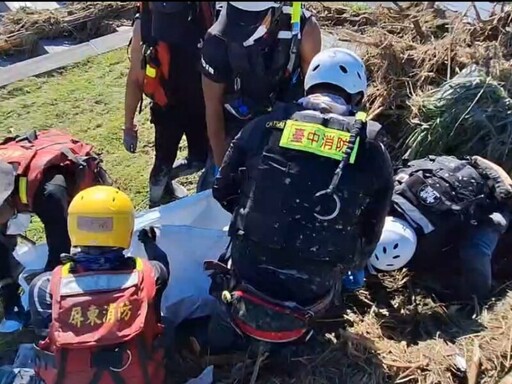 堰塞湖溢流重創花蓮 台中特搜隊連夜救援13人並尋獲罹難者