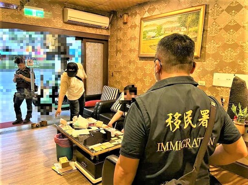 仲介公司媒介移工來臺賣淫 移民署源頭打擊杜絕剝削