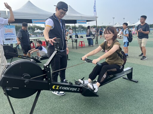 台中「國民體育日運動派對」湧2千人參與 預告12月全球極限體能鋼鐵大賽登場