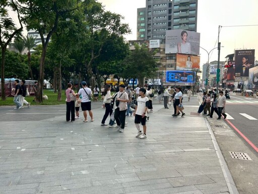 台中市民廣場煥新登場 人行動線加寬打造友善安全城市地標