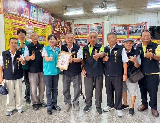玉皇宮善心護袍澤 捐款助力嘉義榮服處