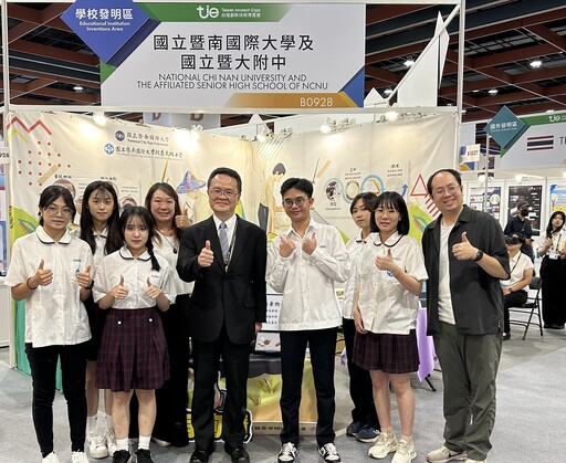 暨大附中學生再創佳績 2025台灣創新技術博覽會獲獎