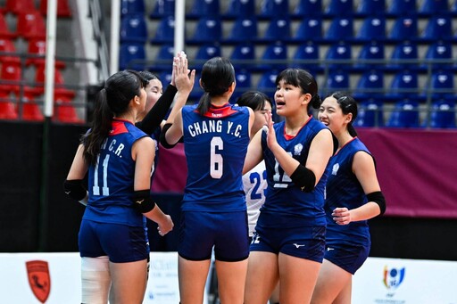 台中7名學生、全台中教練團助中華隊奪亞洲U16女排銀牌 勇奪世界賽門票