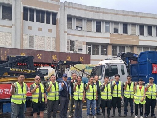 深入蘇澳災區火速馳援 「台中隊」現場搶修畫面曝光