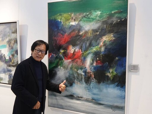 畫筆為記憶留影 黃意會台中開展紀念摯友三毛