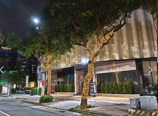 中市行道樹12/1起免費懸掛燈飾 打造最美節慶城市