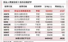 台股ETF受益人微減9千人 00919連3週冠軍