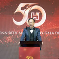 鴻海晚宴500客齊聚 郭台銘回顧50年很自豪