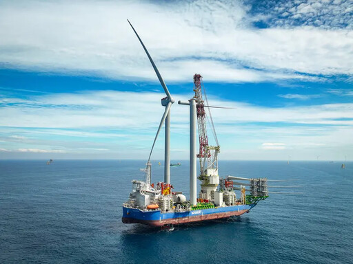 第一度電送入電網!海龍風場拚今、明年併網