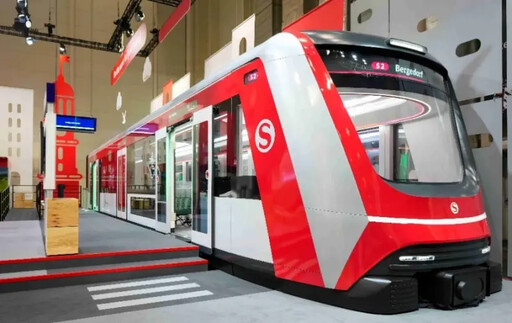 友達子公司與德國鐵路合作 新節能列車亮相