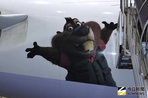華航動物方城市2彩繪機首航 人氣角色上天