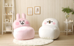 超呆萌「卡娜赫拉」粉紅兔兔和P助沙發椅 療癒預購熱銷中