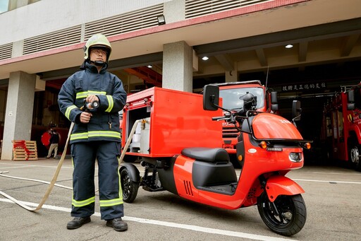 把握救火黃金時間!正德防火捐贈「多功能消防機車」提升花蓮救災量能