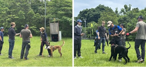 台西跨國打造搜救犬訓練營 西班牙教官來台傳授技術 汪喵星球挺毛英雄訓練無後顧之憂