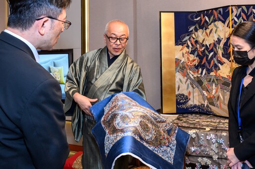 日本百年和服品牌「三松」海外首展選在台灣 SAKURA ART WORKS啟動織物生活新美學