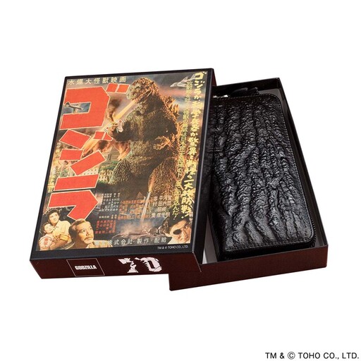 怪獸迷快衝!哥吉拉70週年紀念皮夾台灣限定首發