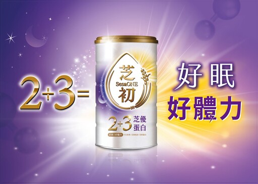 8倍細再升級:芝初 2+3 芝優蛋白首發登場—2025 台北國際食品展 富味鄉芝初(攤位 J0118)邀您體驗好眠好體力