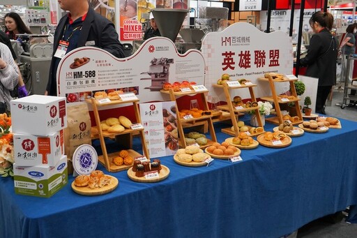百城機械閃耀2025台北食品展 創新甜點秀+智慧機台掀AI製造熱潮