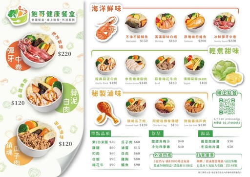 飽哥健康餐盒中山店開幕!健康吃得飽,美味升級再享優惠