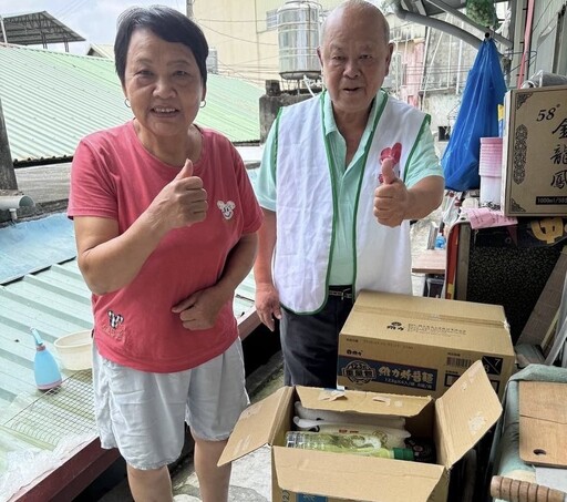 陳宇杰帶領「愛無限」團隊 親送物資強調「比捐款更有實質幫助」