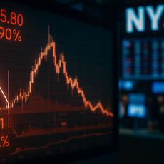 美股收黑、台股一度跌逾200點 部分資金轉進傳產類股