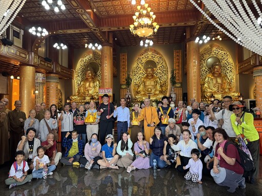 楠西親子健走熱鬧登場 媽祖佛祖同場護佑推反詐教育