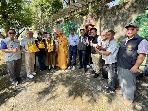楠西親子健走熱鬧登場 媽祖佛祖同場護佑推反詐教育