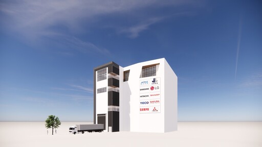 小蔡電器台南善化打造「天空電器城」 高空家電展示結合智慧物流 力拚成南科生活圈新地標