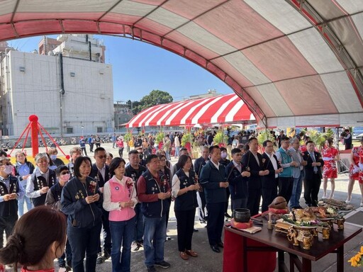 民雄鄉市場及停車場新建統包工程 舉行動土典禮