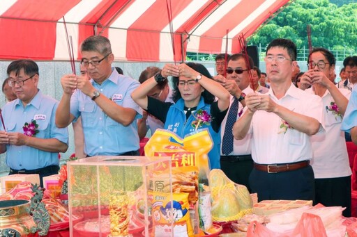 中油頭湖配氣站動土典禮 推動能源轉型與安全管理