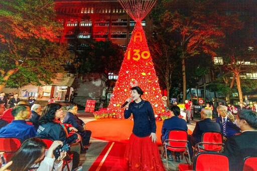 光耀歲末 星海成河 國北教大雙春金蛇聖誕樹盛典