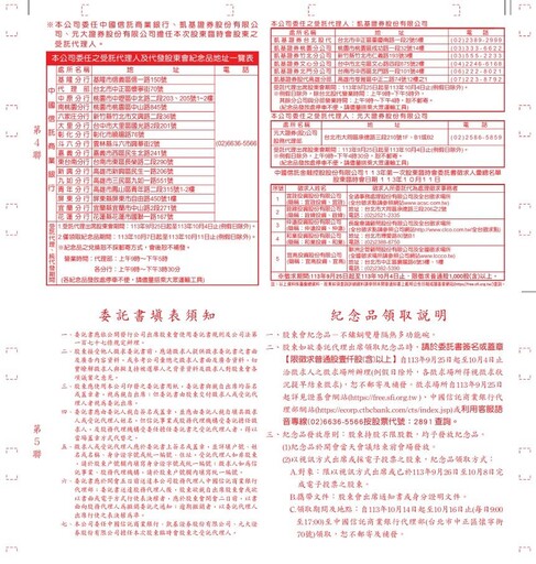 中信金10/11將開臨時股東會 要送股東「不鏽鋼雙層隔熱多功能碗」