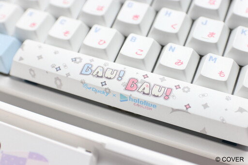 慶祝 FUWAMOCO 出道兩週年 Ducky × hololive English -Advent- 推出限量聯名鍵盤