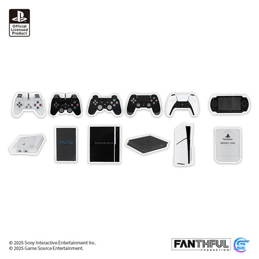 FANTHFUL 公開 2025 年 PlayStation 官方正版授權系列周邊陣容
