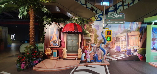 《動物方城市 2》主題快閃店登陸南港 LaLaport 威秀影城 現場推出「動物方城市市民證」