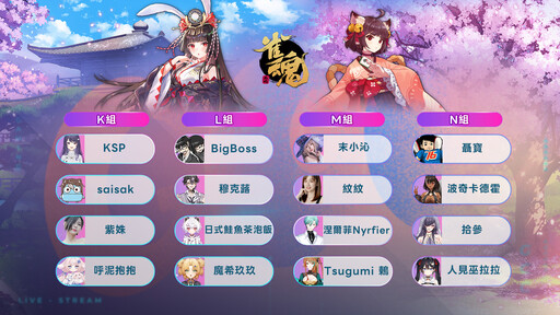 《雀魂麻將》「金古盃 GGC」11 月 30 日開戰 56 名創作者展開對決