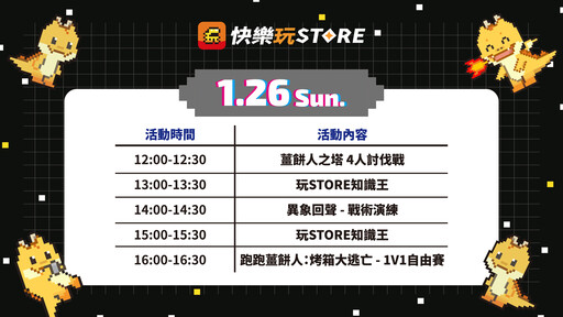 《快樂玩 STORE》 公開 2025 台北國際電玩展參展資訊