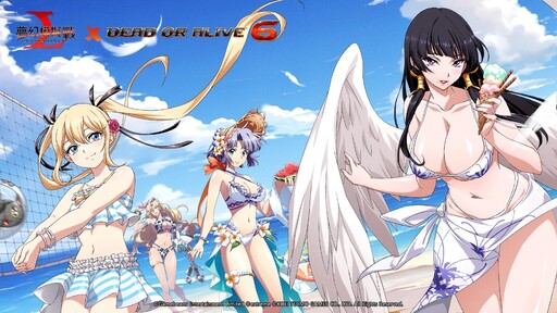 《夢幻模擬戰》X《DEAD OR ALIVE 6》聯動決定 靈巧！優雅！力量！最強格鬥美少女登場！