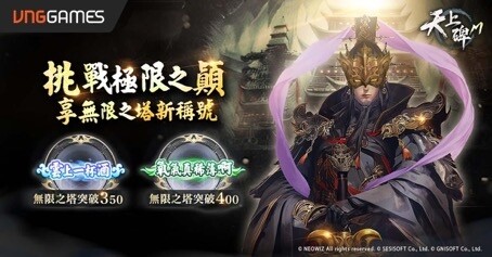 《天上碑M》新系統「奇門丹器」面世 打造專屬神裝 登入送3200聲望直升券